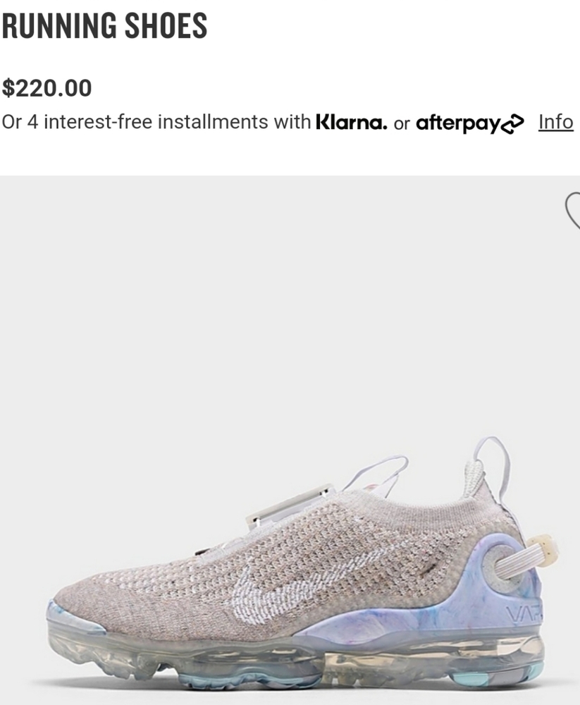 Nike Air Vapormax 2020 Flyknit Running Shoe